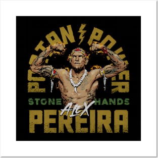 Alex Pereira Poatan Power Posters and Art